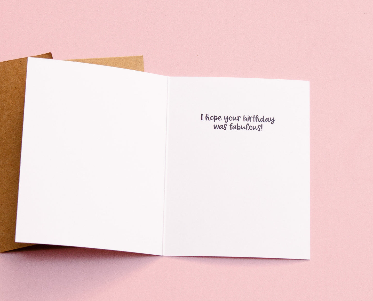I Missed Your Birthday Card | Belated Birthday Card | I'm Sorry Card | Cute Greeting Card | A2 Card | Printed Support Card | Friendship Card