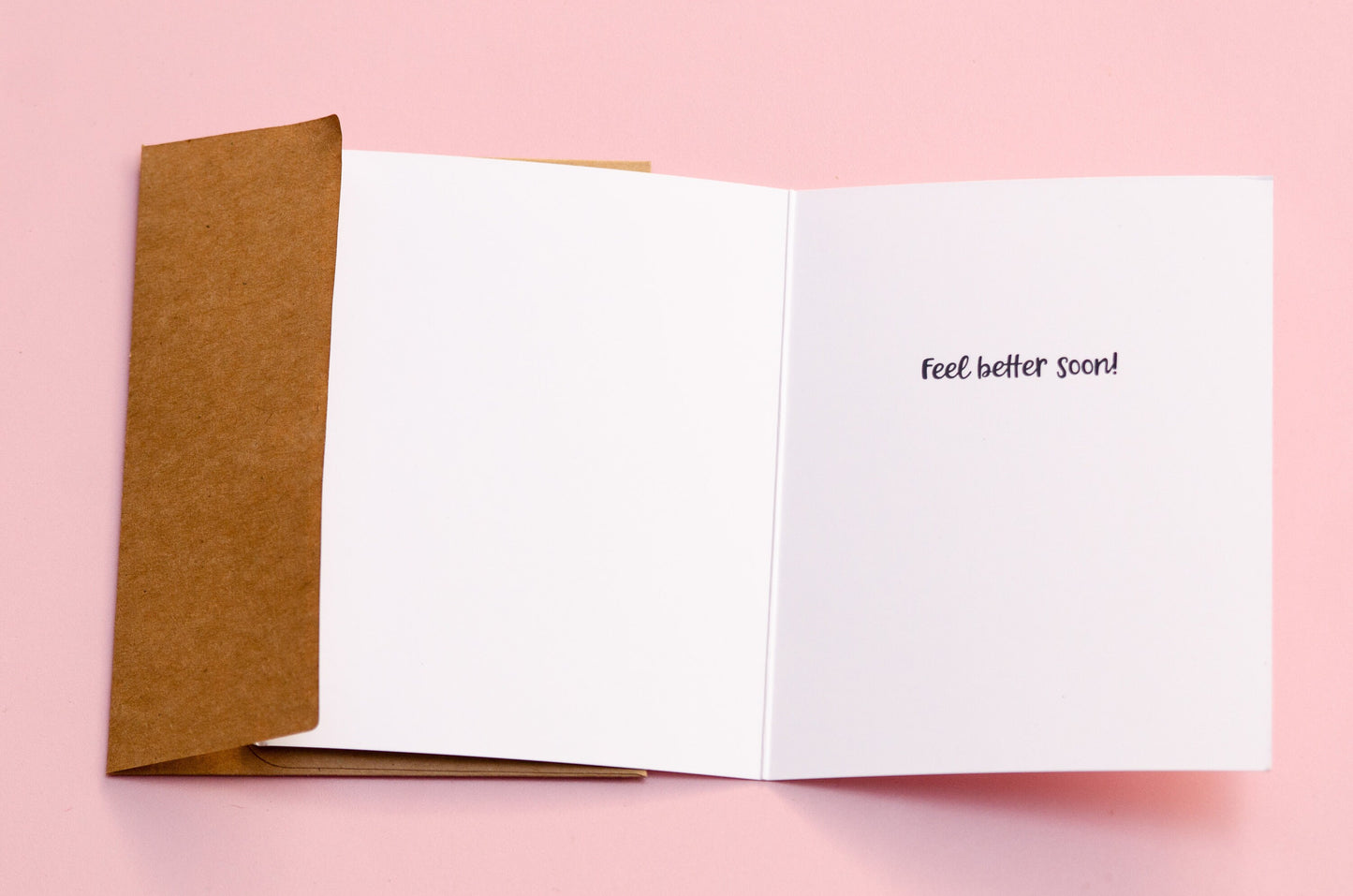 Get Well Soon Zombie Card | Get Well Card | Encouragement Card | Cute Greeting Card | A2 Card | Printed Support Card | Friendship Card