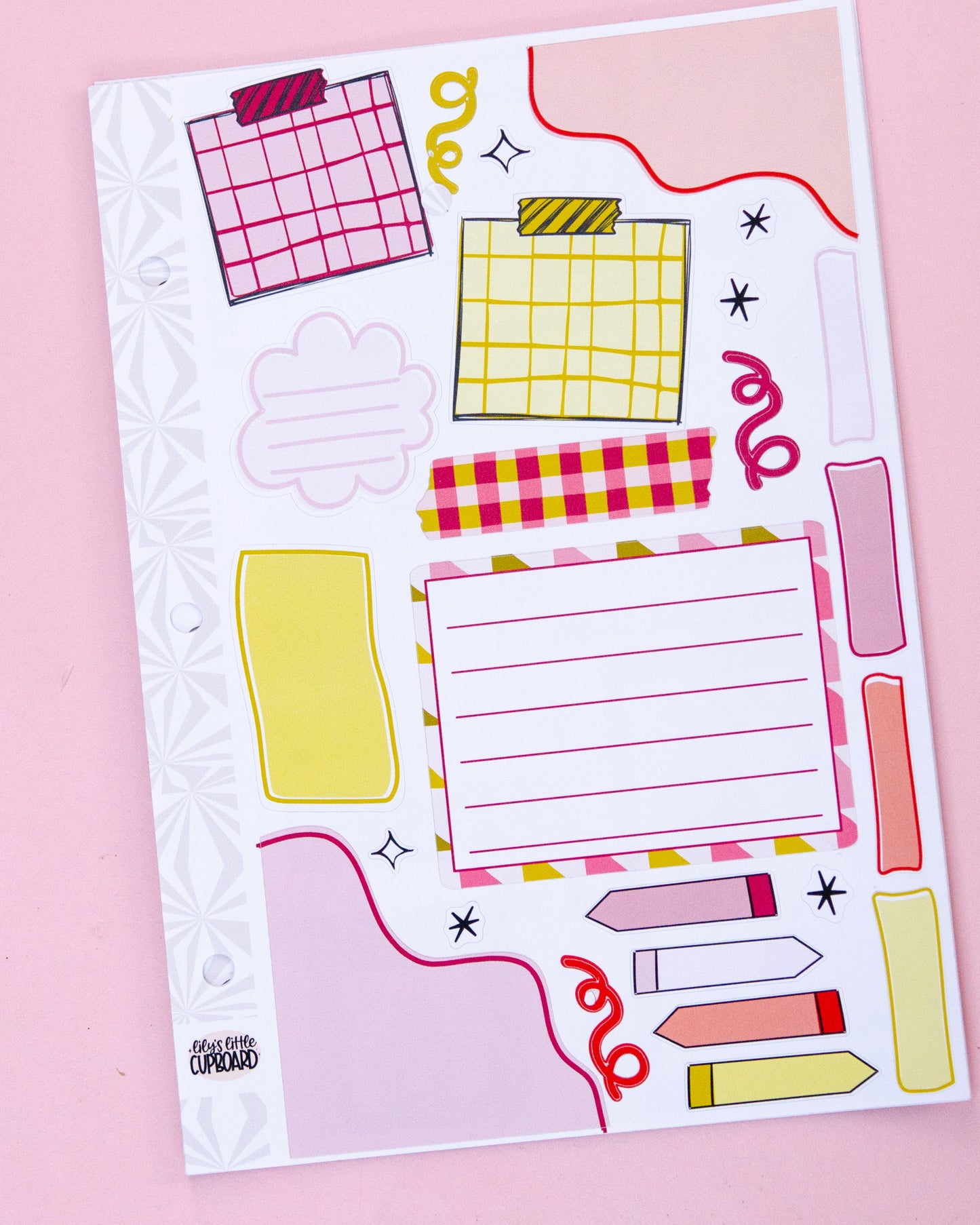 Cozy Christmas Journaling Sticker Kit: Jumbo Planner Stickers