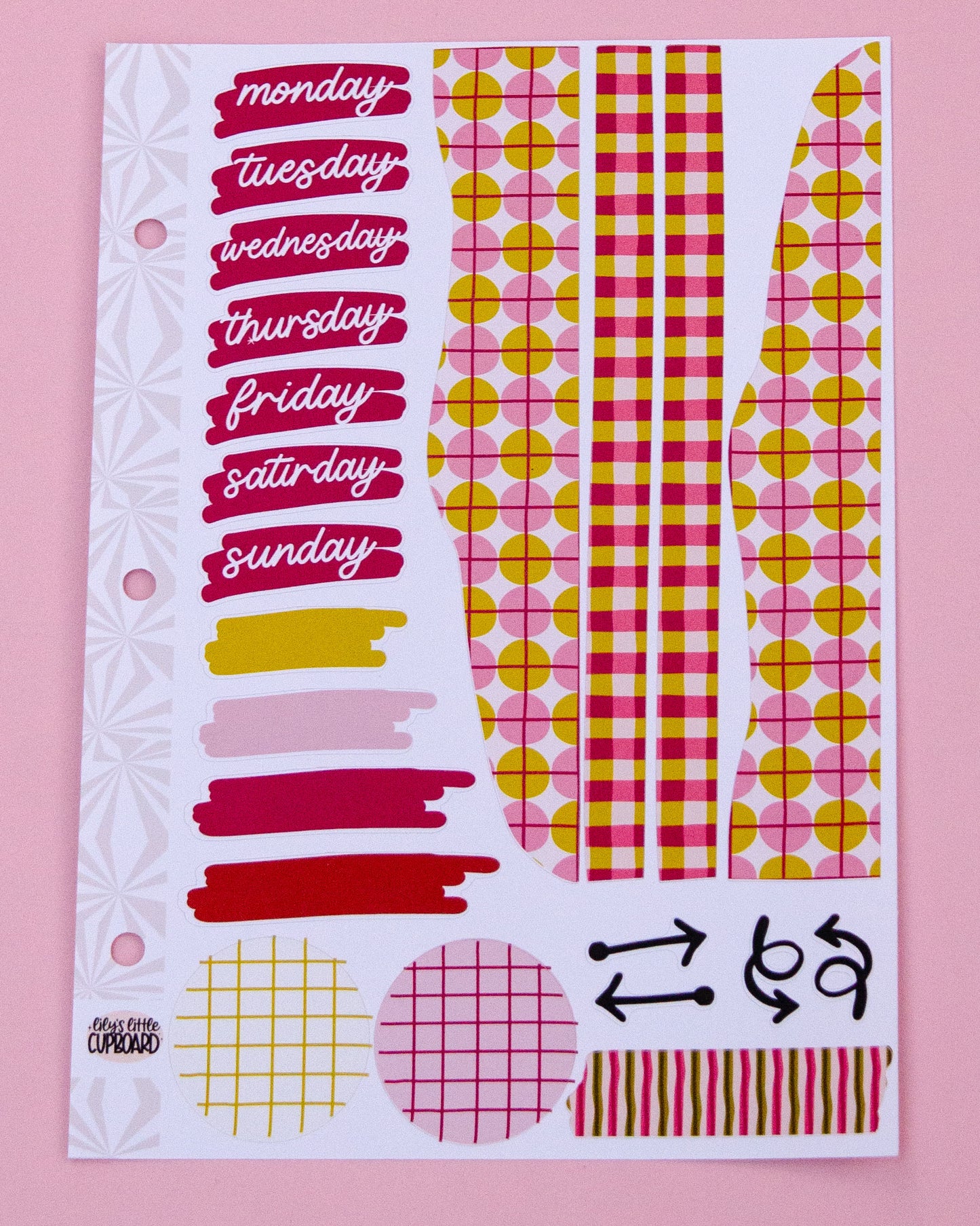 Cozy Christmas Journaling Sticker Kit: Jumbo Planner Stickers