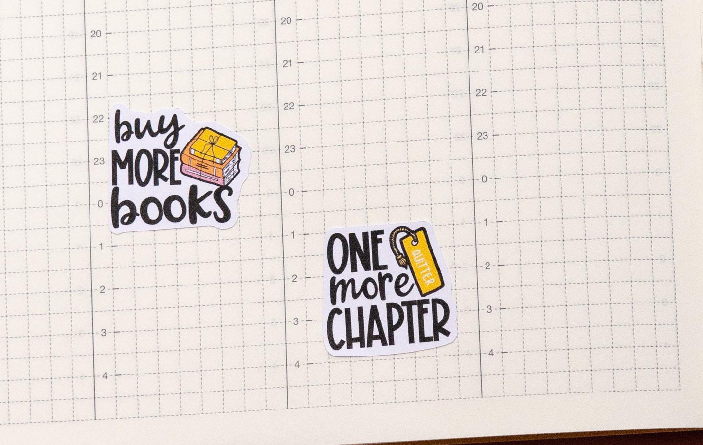 Bookish Reading Sampler Planner Stickers | Reading Functional Stickers | Bookish Stickers | Functional Deco | Script | Icon | Typography