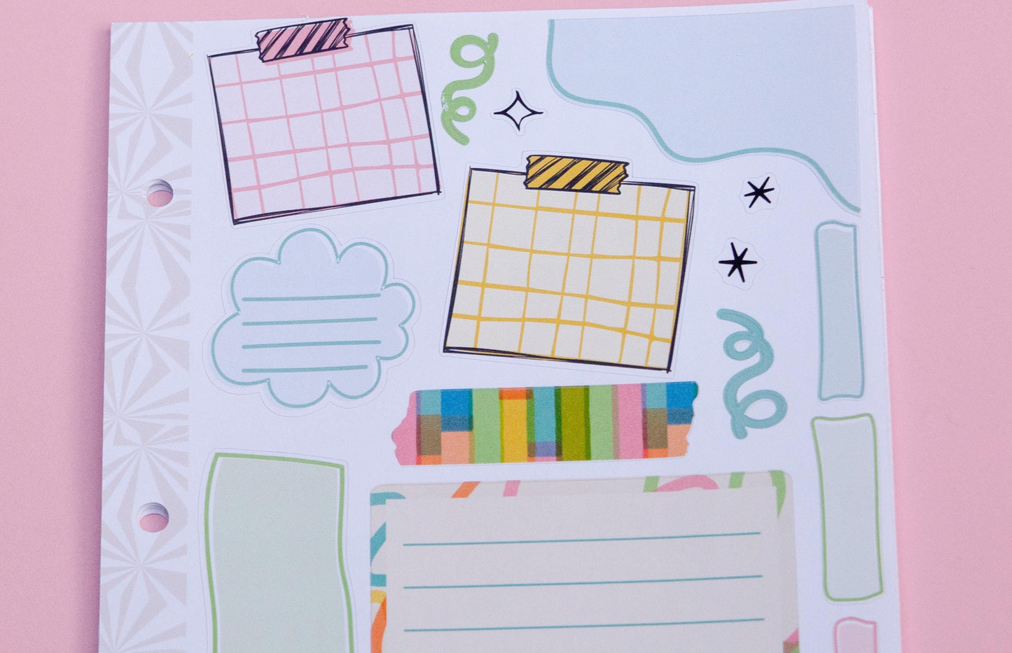 Curiouser and Curiouser Back to School Journaling Sticker Kit | Memory Keeping | Journal Stickers | Cute School Planner Kit