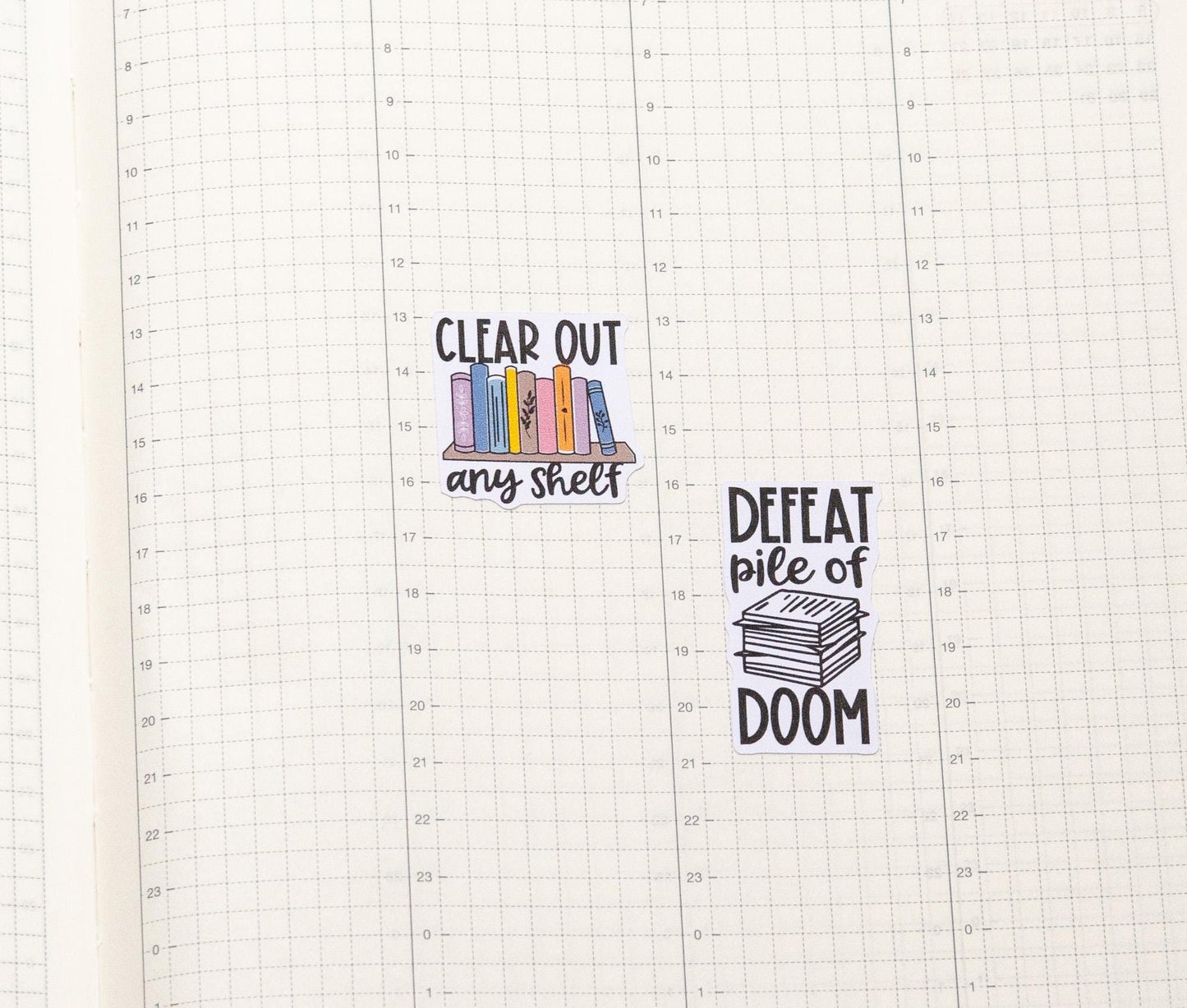 Decluttering Sampler Planner Stickers | Smallish Organizing Projects | Adulting Stickers | Functional Deco | Script | Icon | Typography