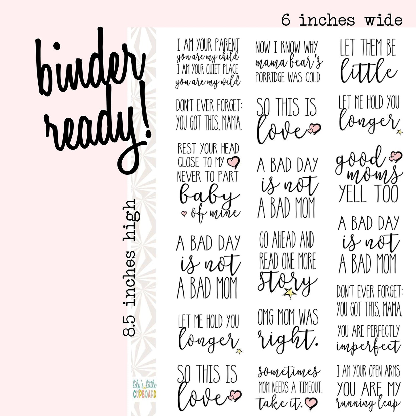 You Got This, Mama Planner Stickers | Mom Life Planner Stickers Part 1 | Mom Quote Stickers | Real Life Motherhood Stickers (#098)