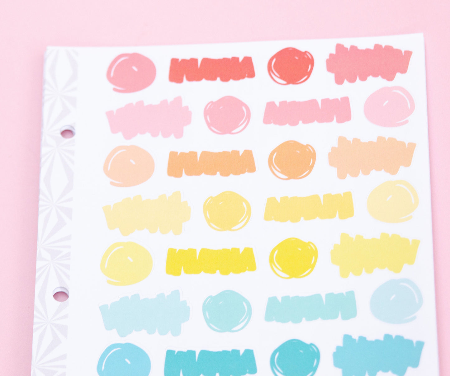 Splots and Scribbles Planner Stickers | Journaling Stickers | Deco Planner Stickers | Layering Planner Stickers | Functional Stickers