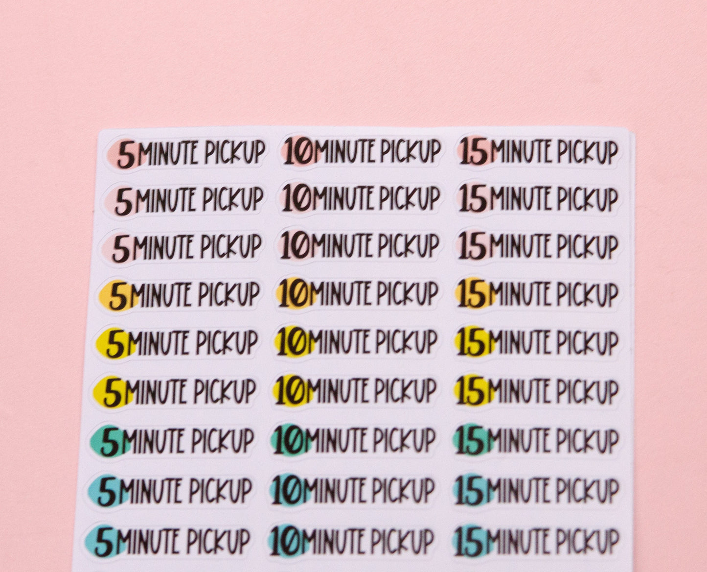 5, 10, and 15 Minute Pickups | Tidy Up Planner Stickers | Quick Pickup Stickers | 10 Minute Tidy | Cleaning Script Planner Stickers L_23