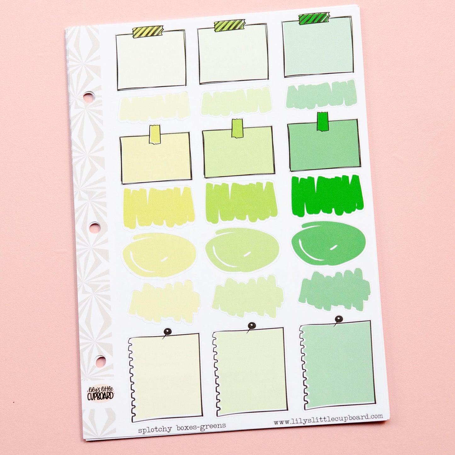 Monochrome Collection in Greens | Functional Planner Stickers | Typography Scripts Planner Stickers | Weekly Planner Sticker Kit