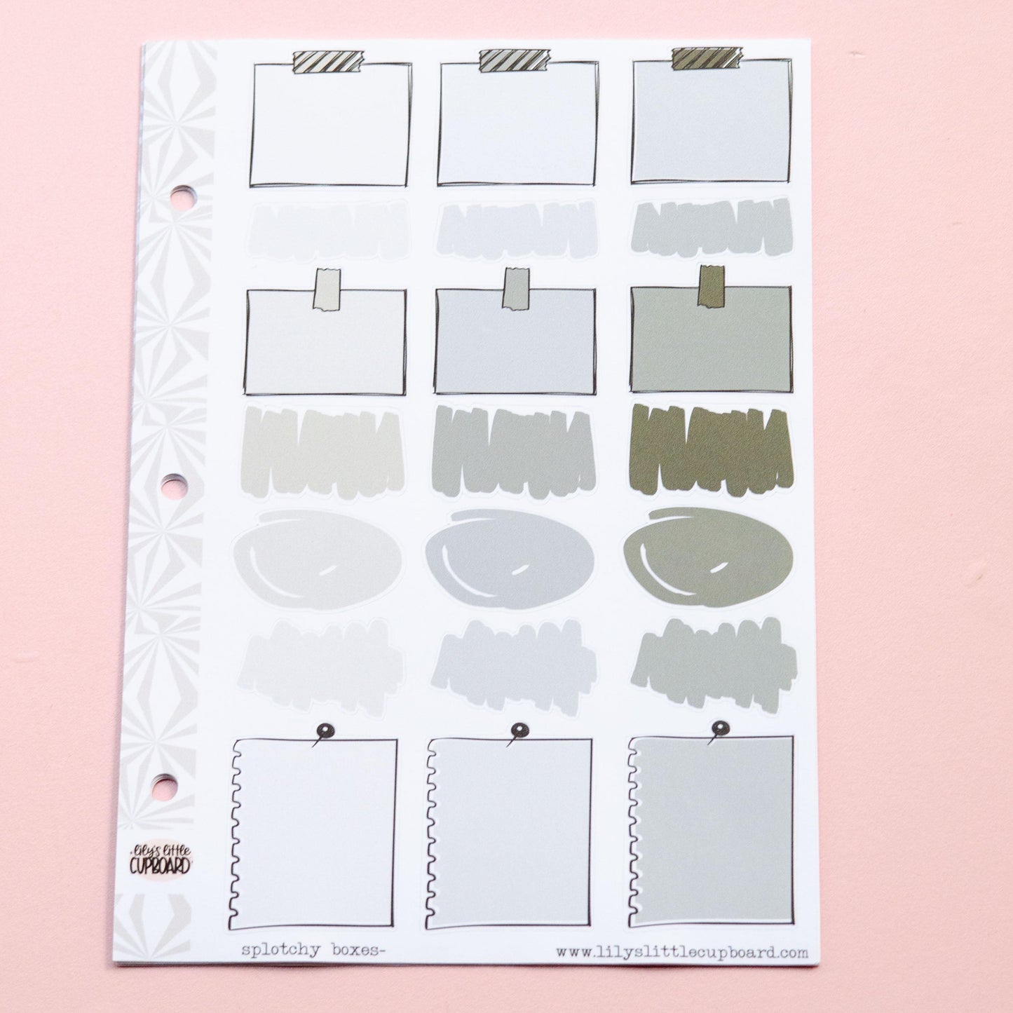 Monochrome Collection in Grayscale | Functional Planner Stickers | Typography Scripts Planner Stickers | Weekly Planner Sticker Kit