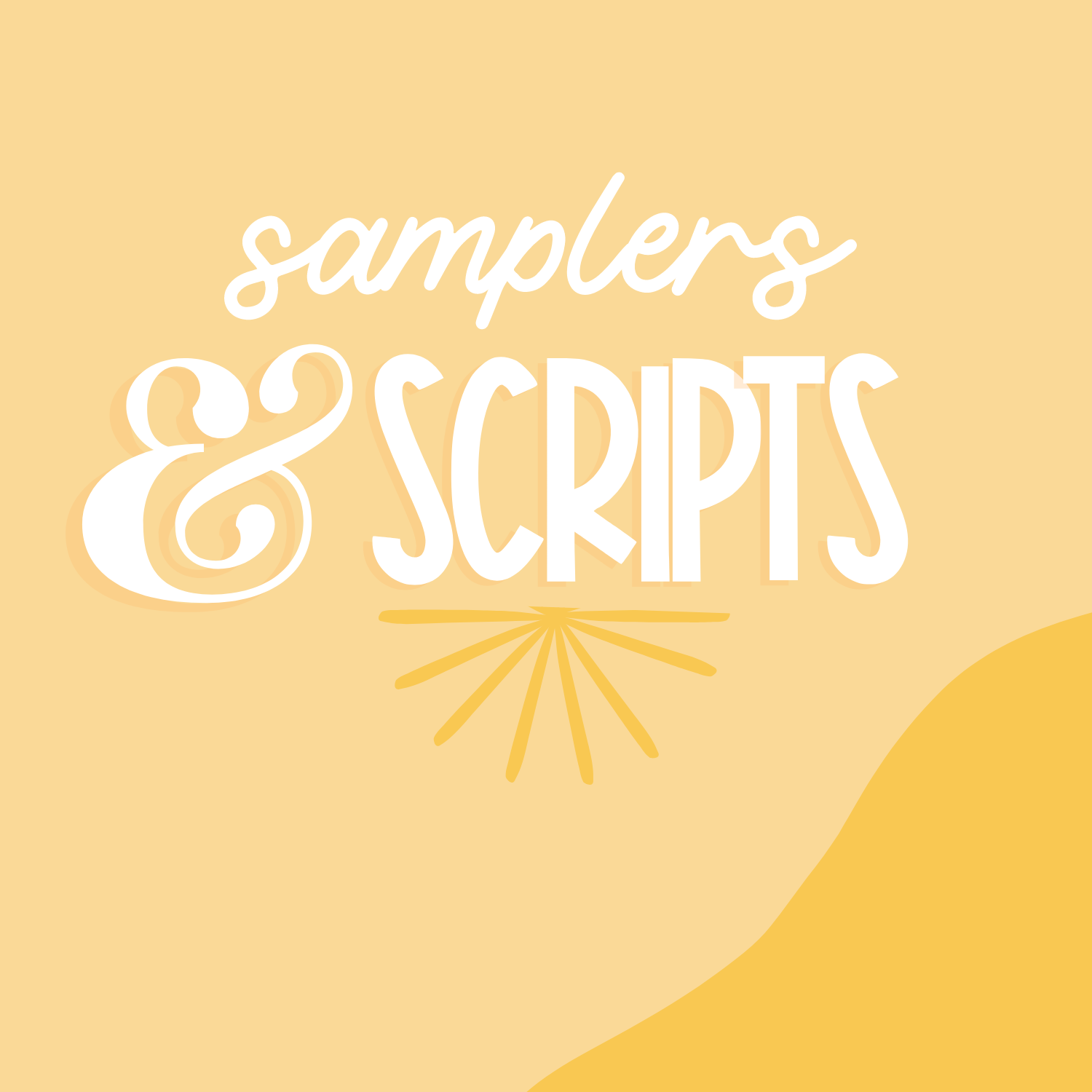 Samplers and Scripts – LilysLittleCupboard
