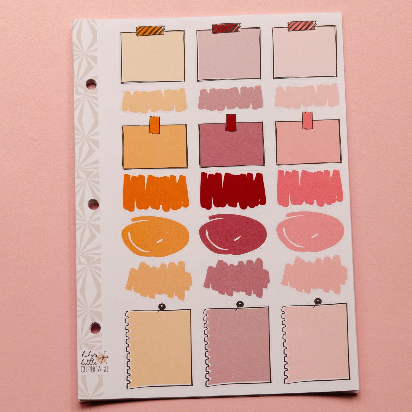 Turkey Talk Standard Vertical Kit | Thanksgiving Autumn Weekly Planner Sticker Kit | Fall Sticker Set | A la Carte s | Stickers