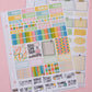 Curiouser and Curiouser Hobonichi Cousin-A5 Weekly Sticker Kit | Back to School Sticker Kit | A5 Weekly Planner Sticker Kit
