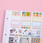 Curiouser and Curiouser Vertical Weekly Sticker Kit | Back to School Weekly Planner Sticker Kit | A la Carte Mini Kits | Weekly Planner Kit