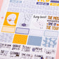 Happy Little Ghosties Halloween Planner Stickers: Hobonichi Cousin A5 Weekly Kit