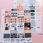 Bat Kitty Halloween Planner Stickers: Hobonichi Cousin A5 Weekly Kit
