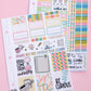 Curiouser and Curiouser Vertical Weekly Sticker Kit | Back to School Weekly Planner Sticker Kit | A la Carte Mini Kits | Weekly Planner Kit