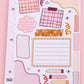 Turkey Talk Thanksgiving Journaling Sticker Kit: Jumbo Planner Stickers