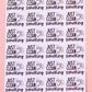 Just Clean Something Planner Stickers | Bathroom Cleaning | Organizing Planner Stickers | Cleaning Stickers | Chore Stickers