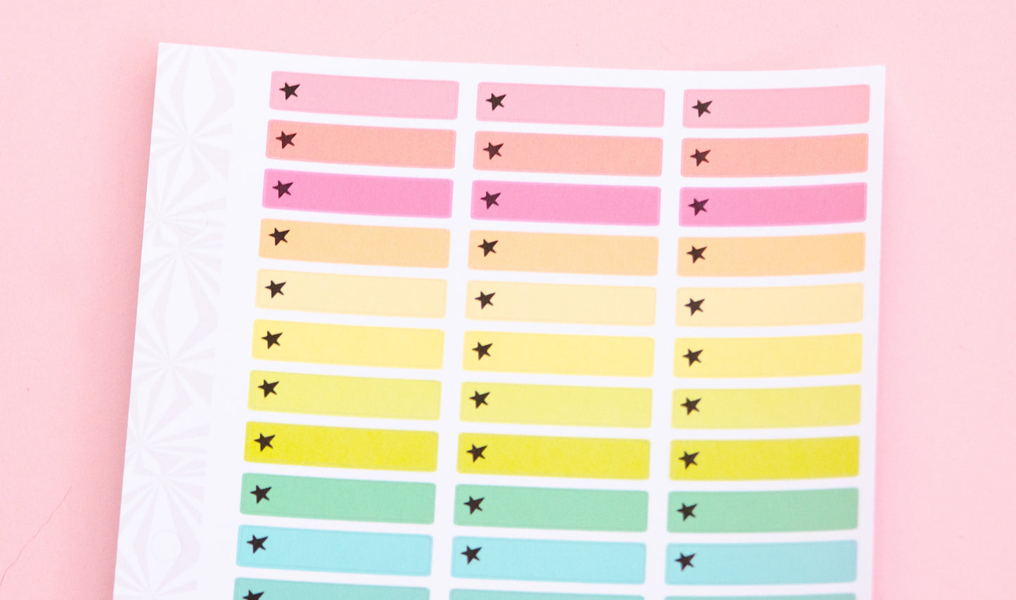 Star Labels  Functional Planner Stickers for Planners and Bullet Journals