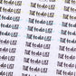 The To Do List Headers | To Do List Stickers | Planner Essentials