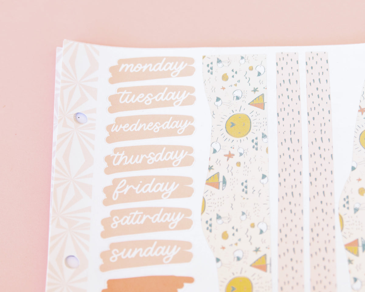 Shorebirds Collection: Journaling Kit Format
