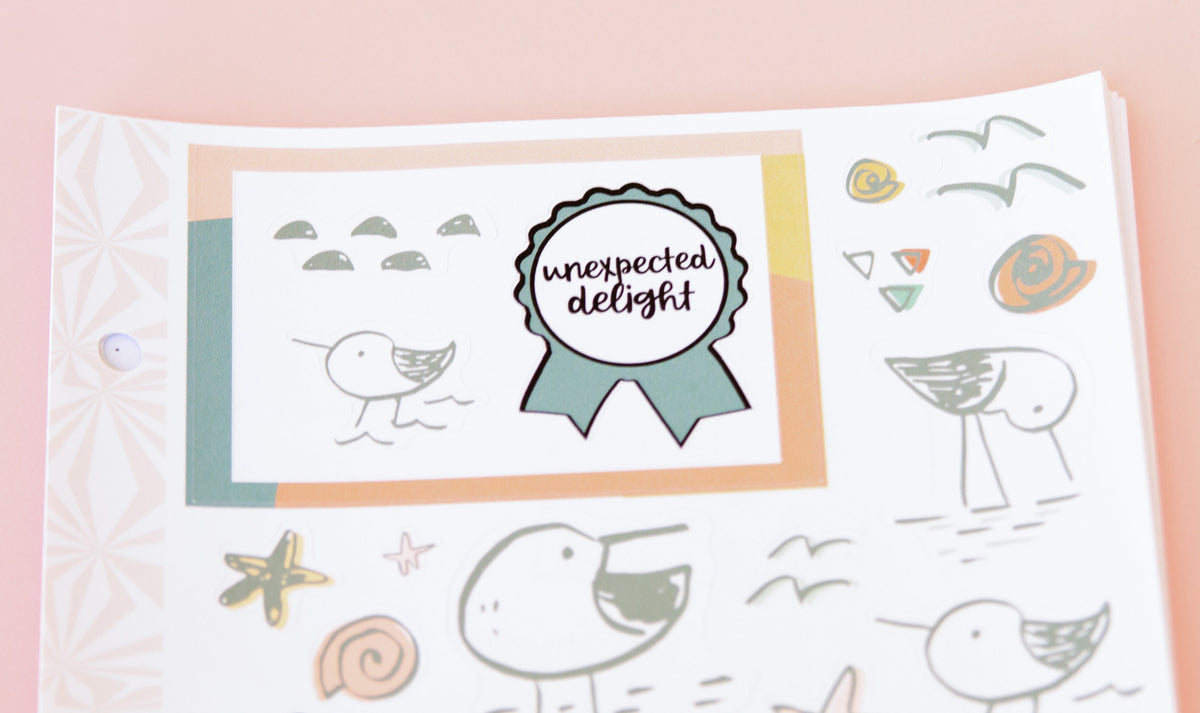 Shorebirds Collection: Journaling Kit Format
