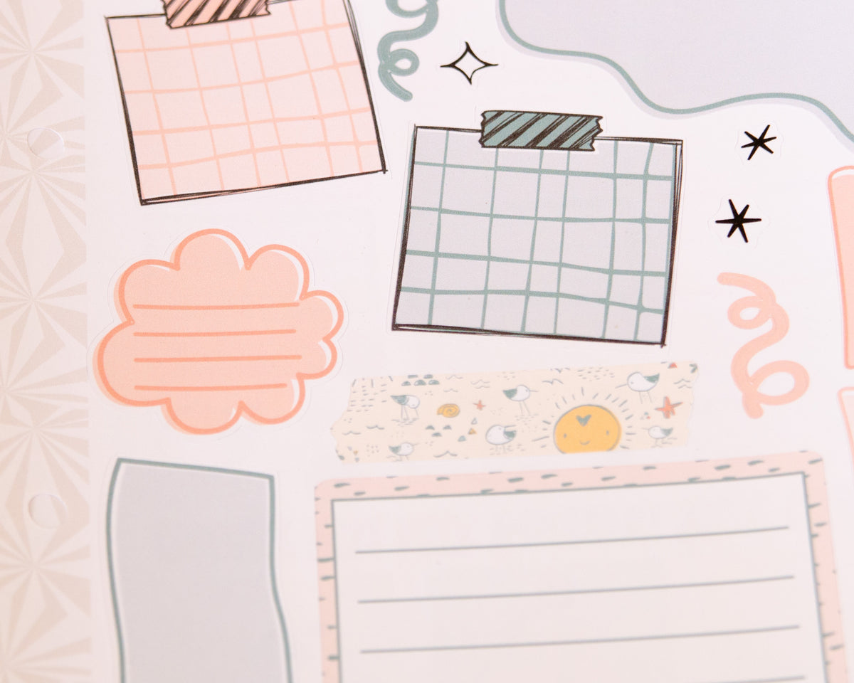 Shorebirds Collection: Journaling Kit Format