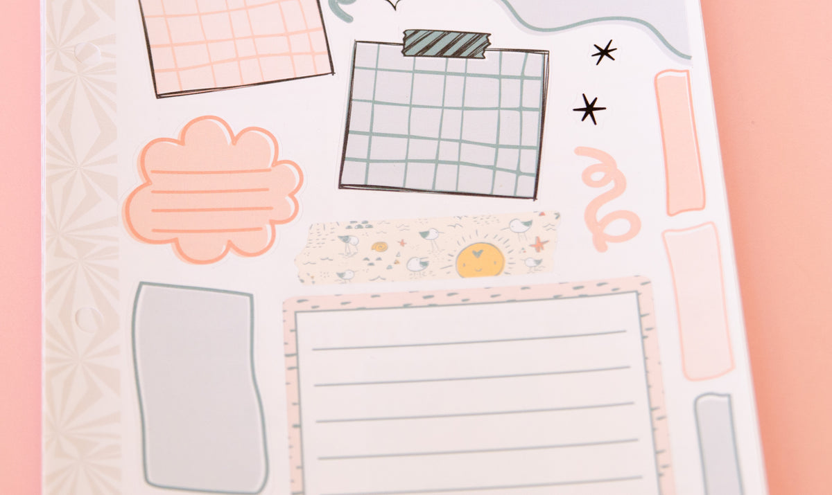 Shorebirds Collection: Journaling Kit Format