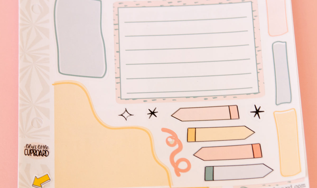 Shorebirds Collection: Journaling Kit Format
