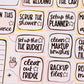Notepad Version! Monthly-Ish! Task List Monthly Wrap-up | Monthly Task Management Deskpad Kate Leigh