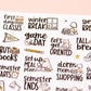 Off to College! Back to School Planner Stickers | College University Planning Script Stickers | High School Sampler Sticker | Functional School Stickers