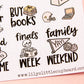 Off to College! Back to School Planner Stickers | College University Planning Script Stickers | High School Sampler Sticker | Functional School Stickers