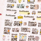 Hurricane Emergency Planning Sampler | Hurricane Planning Tasks | Prepping Task Stickers