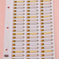 Pencil Labels Back to School Planner Stickers | School Event Label Planner Stickers | Functional School Stickers