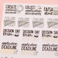 College Application Stickers  | Senior Year School Stickers | Organizing School Stickers | Back to School