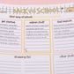 Back to School Preparing Full Page Sticker | Notes Page | Junk Journal | Memory Keeping | Full Page Notes Page Sticker | A5 Full Page Sticker | Dashboard Sticker