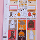 Monster Mash Vertical Weekly Sticker Kit | Halloween Weekly Planner Sticker Kit | A la Carte Mini Kits | Spooky Weekly Planner Kit