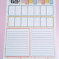 Trip Overview Vacation Overview Travel Time | Full Page Notes Page Sticker | Travel | A5 Full Page Sticker | Dashboard Sticker