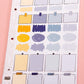 Happy Little Ghosties Halloween Planner Stickers: Hobonichi Cousin A5 Weekly Kit