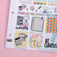 Curiouser and Curiouser Vertical Weekly Sticker Kit | Back to School Weekly Planner Sticker Kit | A la Carte Mini Kits | Weekly Planner Kit
