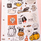 Halloween Spooky Jumbo Deco Planner Stickers | Junk Journaling Stickers